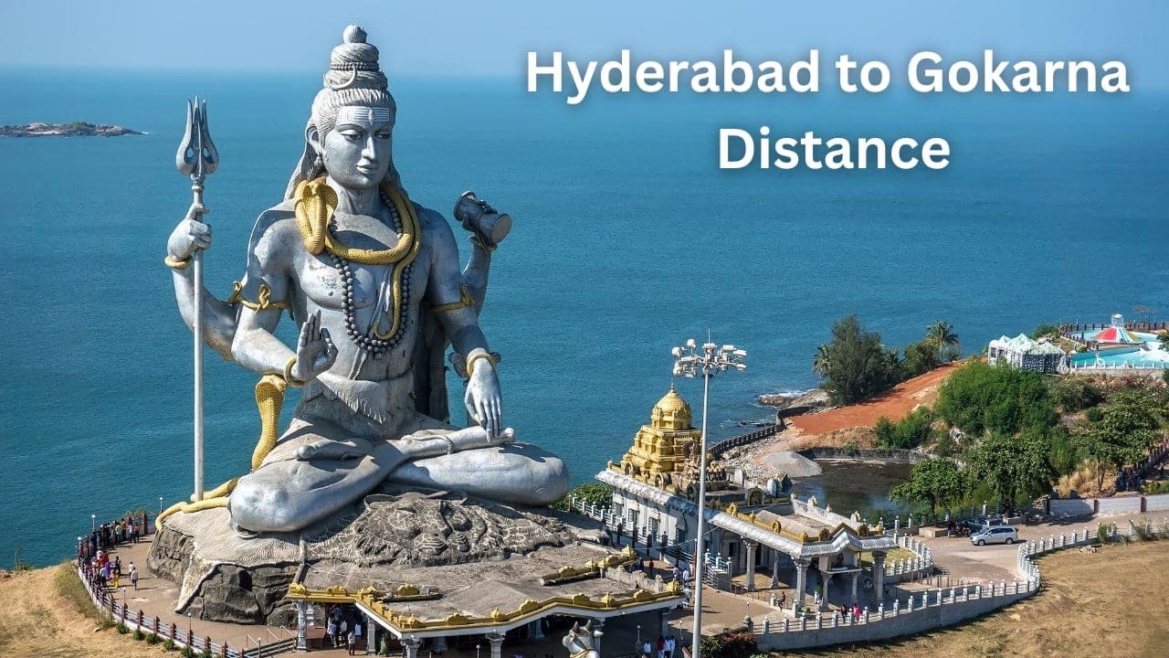 Hyderabad to Gokarna Distance