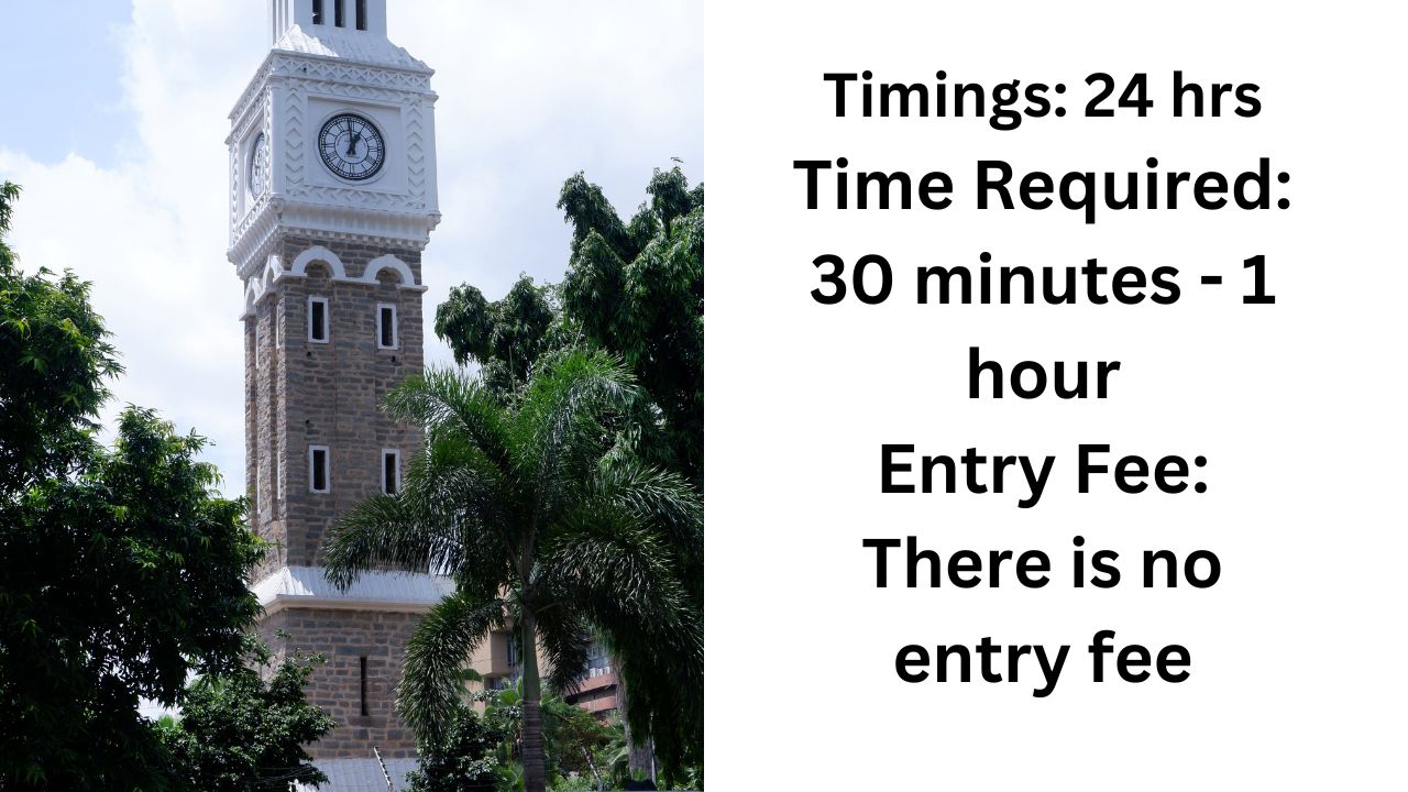 Secunderabad Clock Tower History