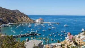 Long beach to Catalina Island distance