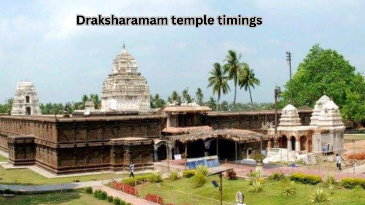 Draksharamam temple timings