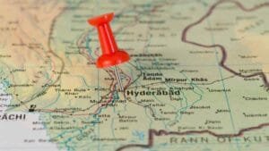 Hyderabad to prayagraj distance
