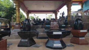 Golden Shivalingam at Ramaneswaram Temple