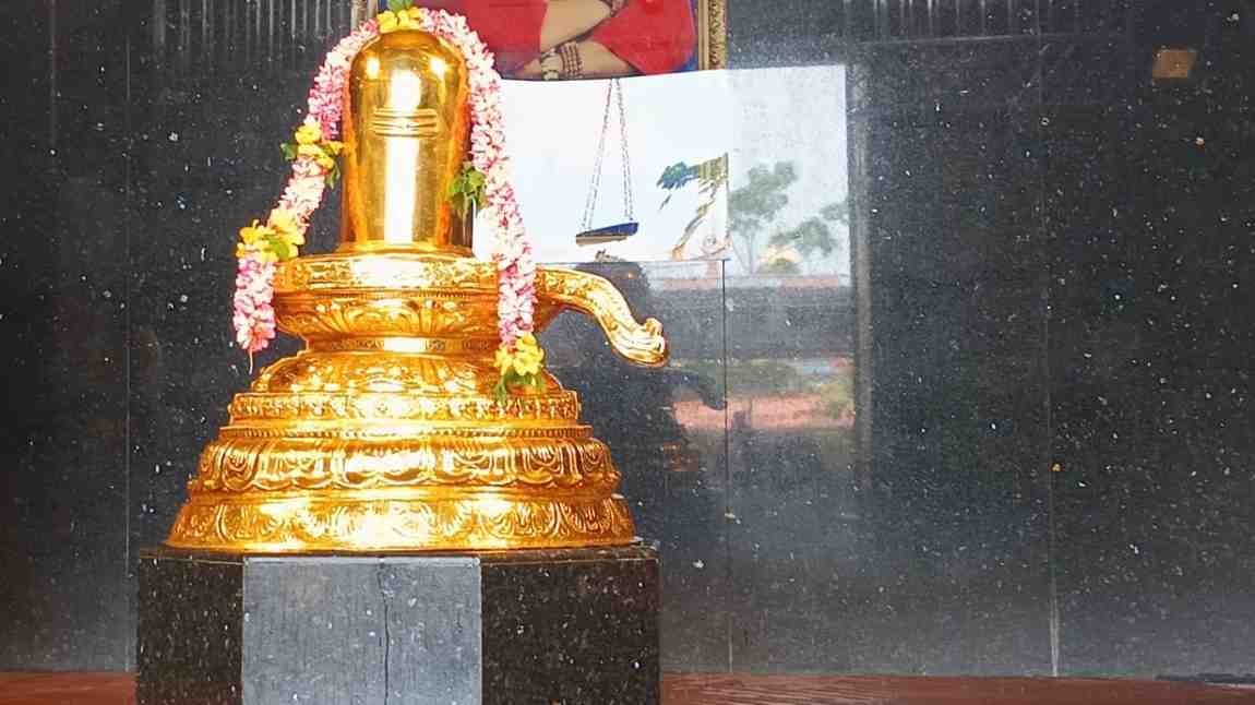 Nagireddy Palli Golden Shiva Temple Distance from Hyderabad