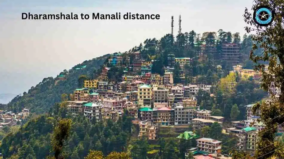 Dharamshala to Manali distance