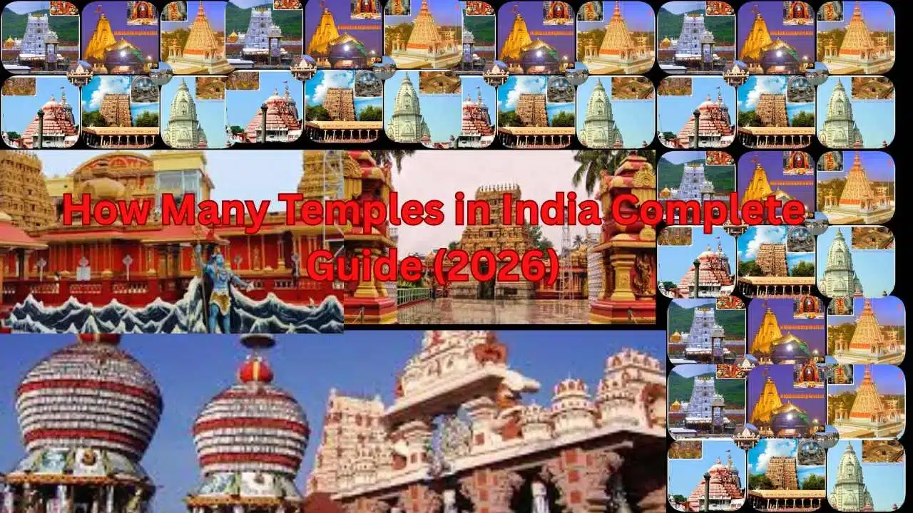 How Many Temples in India Complete Guide (2026)